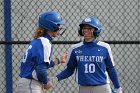 Softball vs UMD  Wheaton College Softball vs U Mass Dartmouth. - Photo by Keith Nordstrom : Wheaton, Softball